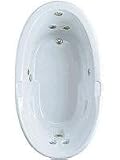 Aquatic Point Reyes Whirlpool 72X39X22 White AI7240R
