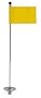 Plain Practice Green Flags - Set of 9 Flags
