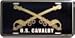 U.S. Cavalry License Plate
