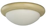 Monte Carlo MC18WH Matte Opal Disc White