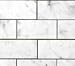 Carrara Bianco Polished 3x6 Subway Mosaic Tile (Sample)