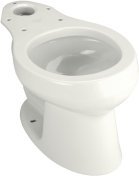 Buy Kohler Wellworth Round-Front Toilet Bowl – Black