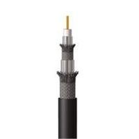 Cables To Go 43065 RG6/U Quad Shield In Wall Coaxial Cable (1000 Feet, Black)