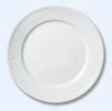 Royal Copenhagen White Half Lace Bread and Butter Plate