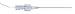 B. Braun 332000 B-PLEX Needle and Extension Brachial Plexus Set, 24G, 2", 30? Bevel, Pack of 25