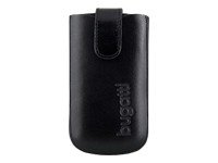 Bugatti SlimCase Leder Handytasche schwarz Gr&ouml;&szlig;e S Preisvergleich