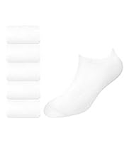5 Pairs of Plain Trainer Liner Socks