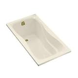 Bathroom Tub by Kohler - K-1219-R in Almond