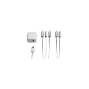 Apple Component AV Cable - iPhone / iPod audio / video / data cable with power adapter - component video / audio / USB - Apple Dock connector - 4 pin USB Type A, RCA (M)
