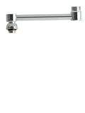 Tools & Hardware : Chicago Faucets 686-124KJKCP Double Jointed Swing Spout Extension
