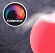 Carlo Milano Vernebler-Kugel aus Milchglas mit Regenbogen-Farbspiel
