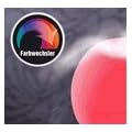 Carlo Milano Vernebler-Kugel aus Milchglas mit Regenbogen-Farbspiel