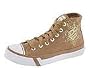 Pro-Keds Royal Hi Canvas Glitter RW | Women's Classic Shoes Tobacco