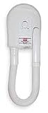 Dayton 1GWL1 Hair Dryer, Wall Mounted, White, 1000 Watts