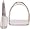 Stainless Steel Fillis Style Stirrup Irons with Rubber Pads, 4