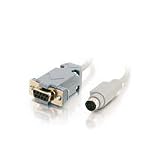 Cables To Go 25041 DB9 F/M Cable (6 Feet, Gray)