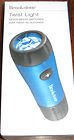 BROOKSTONE BROOK STONE TWIST LIGHT #13829 BLUE.