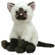 Ty Beanie Babies / Baby - Orient Siamese Cat Plush Beanbag