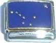 Clearly Charming Alaska State Flag Italian Charm Bracelet Link