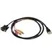 Composite Video Cables | HDMI Cable Length - HDMI to VGA + Composite RCA Audio Video Cable (1.5M-Length)