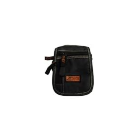 Click here to buy Zippered Nylon Digital Camera Bag (Black) for Toshiba camera by CellularFactory.