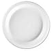 GJO10323 - 10-1/4 Plastic Plates, Reusable/Disposable, 125/PK, White