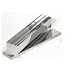 Ateco Rectangular Mold with Cover and Round Bottom, Stainless Steel
