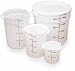 All Products : Round Storage Container 1 Quart White