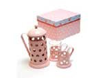 Review Le Cafetiere RB000101 / La Cafetiere Rainbow Polka Dot 8-Cup Coffee Press and 2 Mugs Gift Set