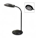 LEDL9071 - Compact Desk Lamp, Adjustable, 30 LED, 21H, Black