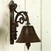 FLOWER DOORBELL CAST IRON [Kitchen & Home]