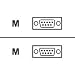 Fujitsu Siemens - Serial RS-232 cable - DB-9 (M) - DB-9 (M) - grey