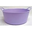 Tubtrugs Shallow Horse Feeder Bucket, 15LT Small Lavender
