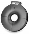 UNITEK Y-2028 Compact Donut Style 4 Female USB2.0 HUB w/ LED Indicator - Black