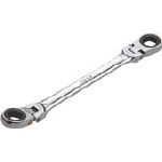 KTC(ケーテーシー) ラチェットめがねレンチ (両頭型首振りタイプ) 16X18mm MR11618F