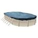 GLI Aquacover Classic 18 by 36-Feet Oval Solid Winter Cover System for Above Ground Pools