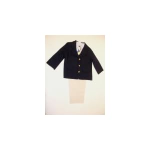 Good Lad Toddler Boy Navy 4pc Suit Set