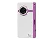 Flip Ultra Pocket-Camcorder (2-fach digital Zoom, 5,1 cm (2 Zoll) Display, 4 GB Flash Memory) wei�/pink