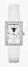 Chicago Bulls Ladies Allure White Leather Strap Watch