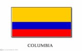 Colombia Flag 10" x 8" Art Print