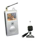 Security CMOS CCTV Wireless Color Camera & 1.2GHz Wireless Receiver Kit 268+C100B
