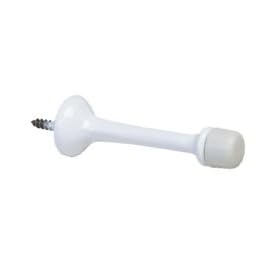  Ives 61AW White Baseboard Stop Door Stop