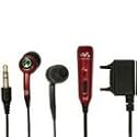 Online HPM-70 Red Headset for the Sony Ericsson W395 Walkman Phone