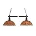Meyda Tiffany - 67377 - 38L Tiffany Fishscale Island Pendant