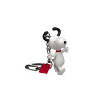 Peanuts Snoopy Dancing Keychain