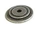 24mm Dia Antique Silver Nuevo Classico Accent Disk