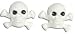 Wht Bone
VALVE CAPS TRICK TOP SKULL/BONE WHT 1pr/PACK