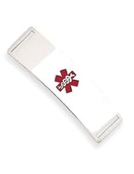 Sterling Silver Medical ID Plate