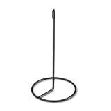 Wire Spindle Memo Holder, Black with Plastic Safety Cap, 3 Dia. x 6h FEL50122
