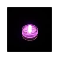 Waterproof Wedding Submersible / Underwater Battery Sub Lights LED 10 Lights~PURPLE~Wedding~Tea Light